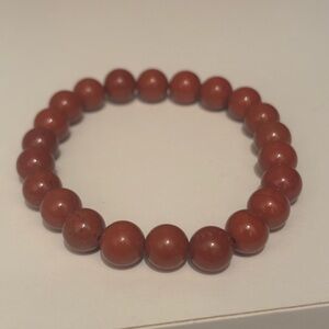 Red Jasper Crystal Beaded Bracelet